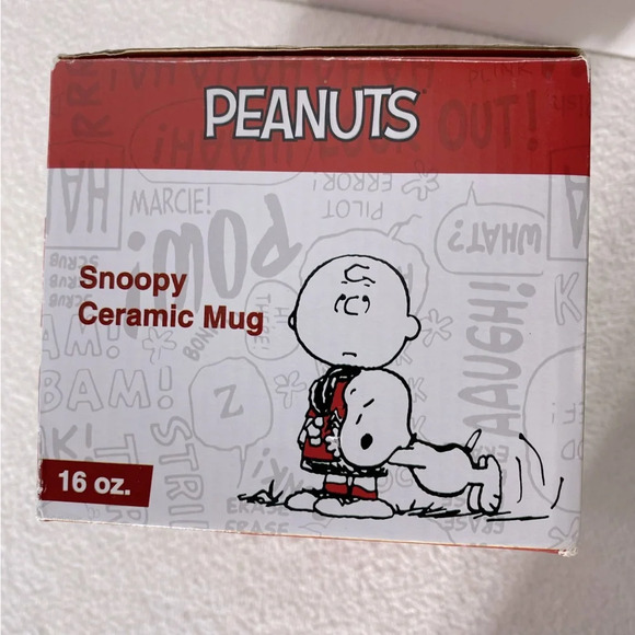 SOLD-Peanuts Snoopy  Head Ceramic Mug - Picture 10 of 16